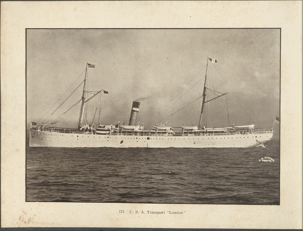 U.S.A. Transport “Lawton.”