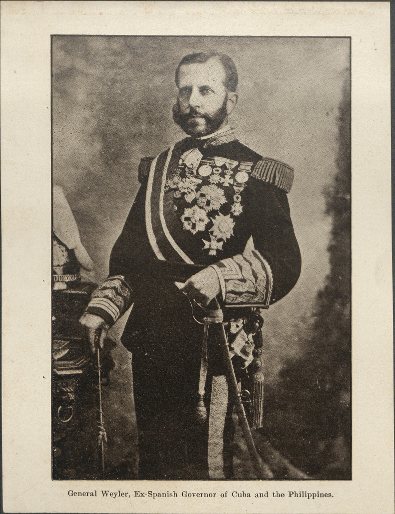 General Weyler, ex-Spanish Governor of Cuba and the Philippines.