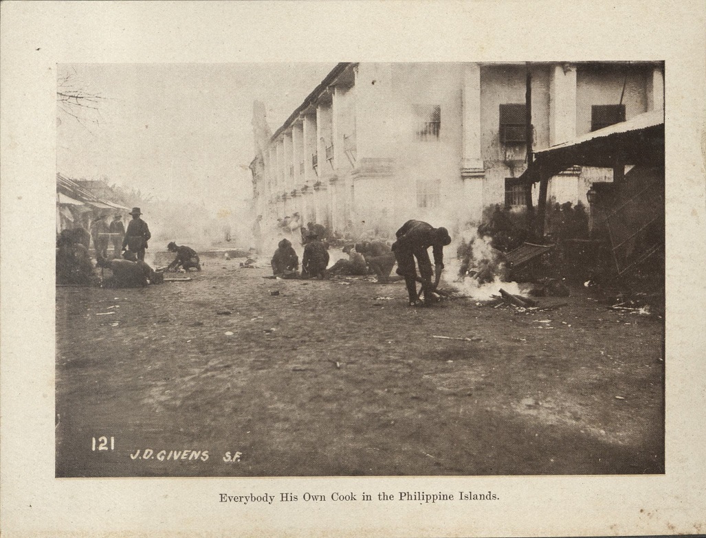 121. Everybody his own cook in the Philippine Islands.