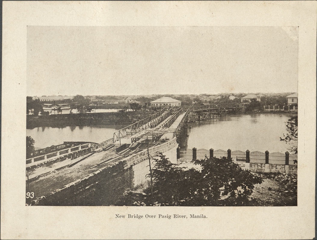 93. New bridge over Pasig River, Manila.