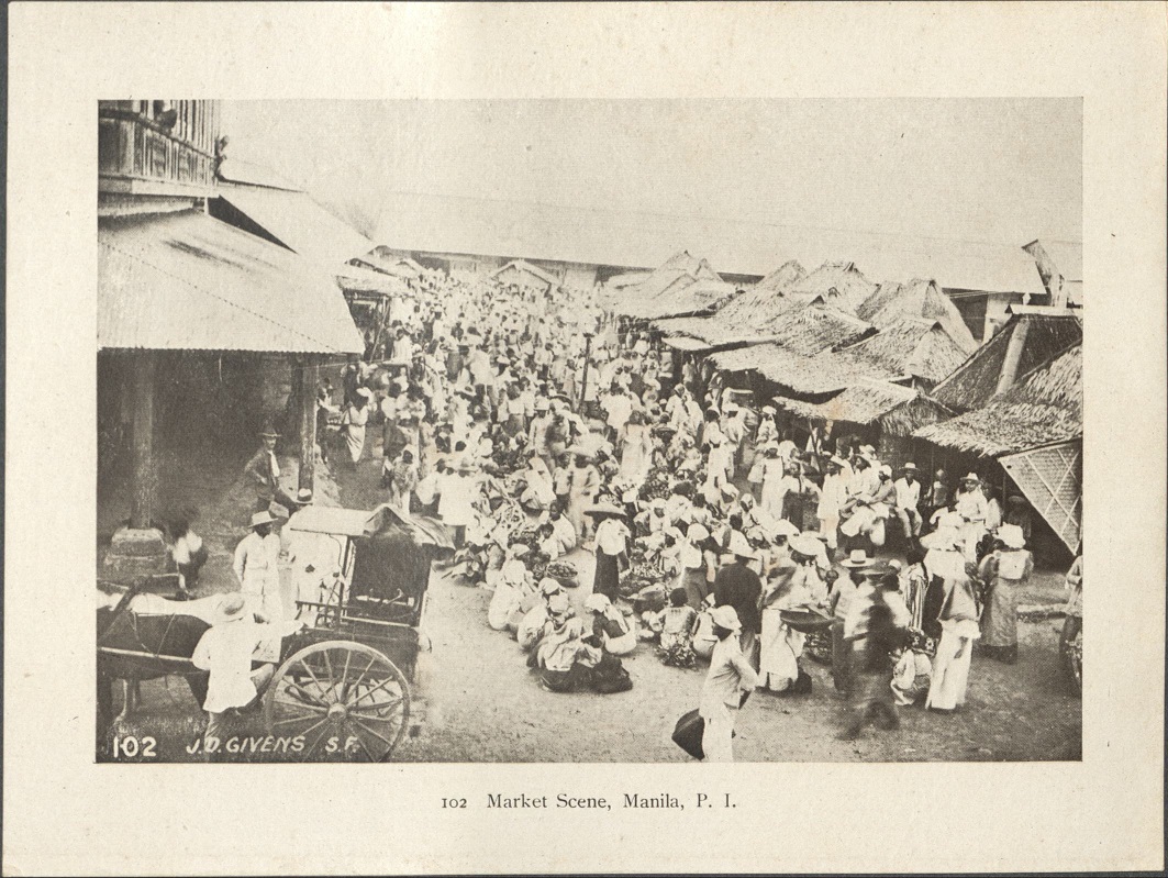 102. Market scene, Manila, P. I.