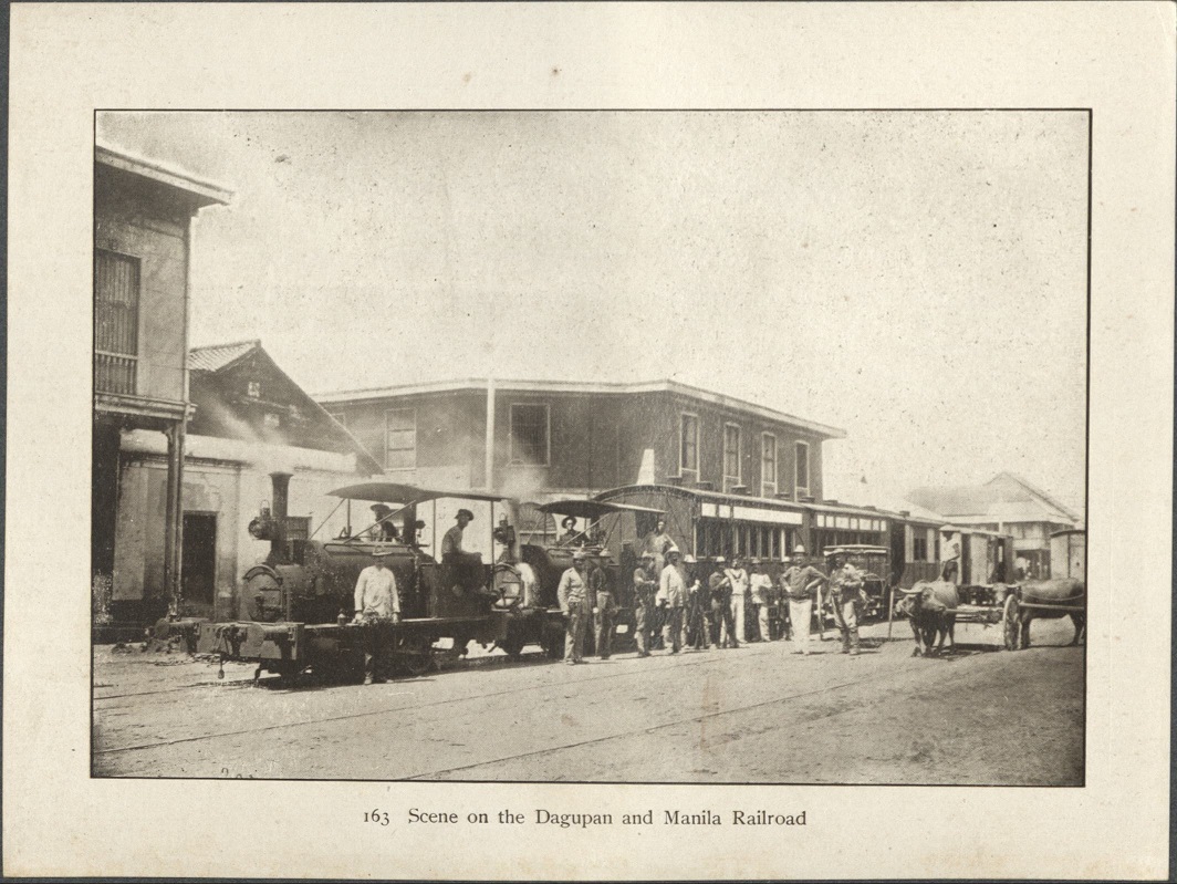 163. Scene on the Dagupan and Manila Railroad.