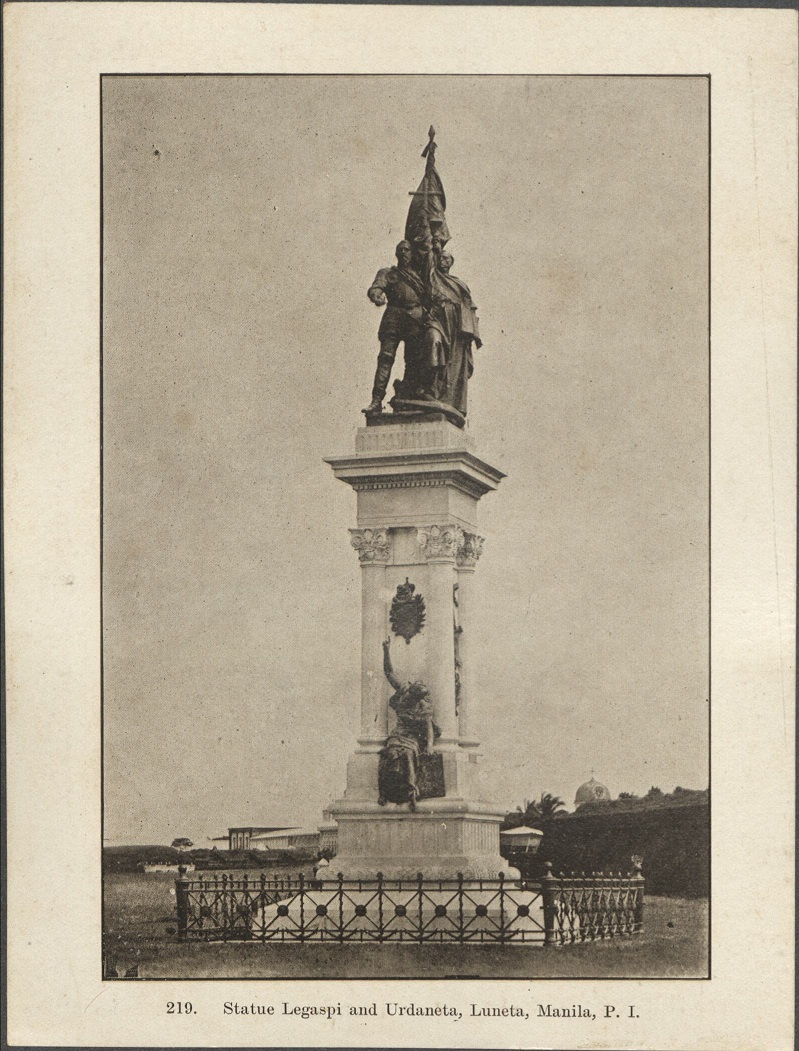219. Statue Legaspi and Urdaneta, Luneta, Manila, P. I.