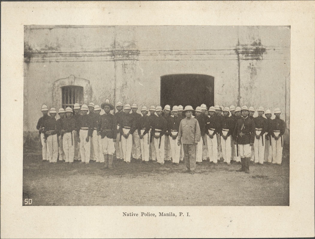 50. Native police, Manila, P. I.