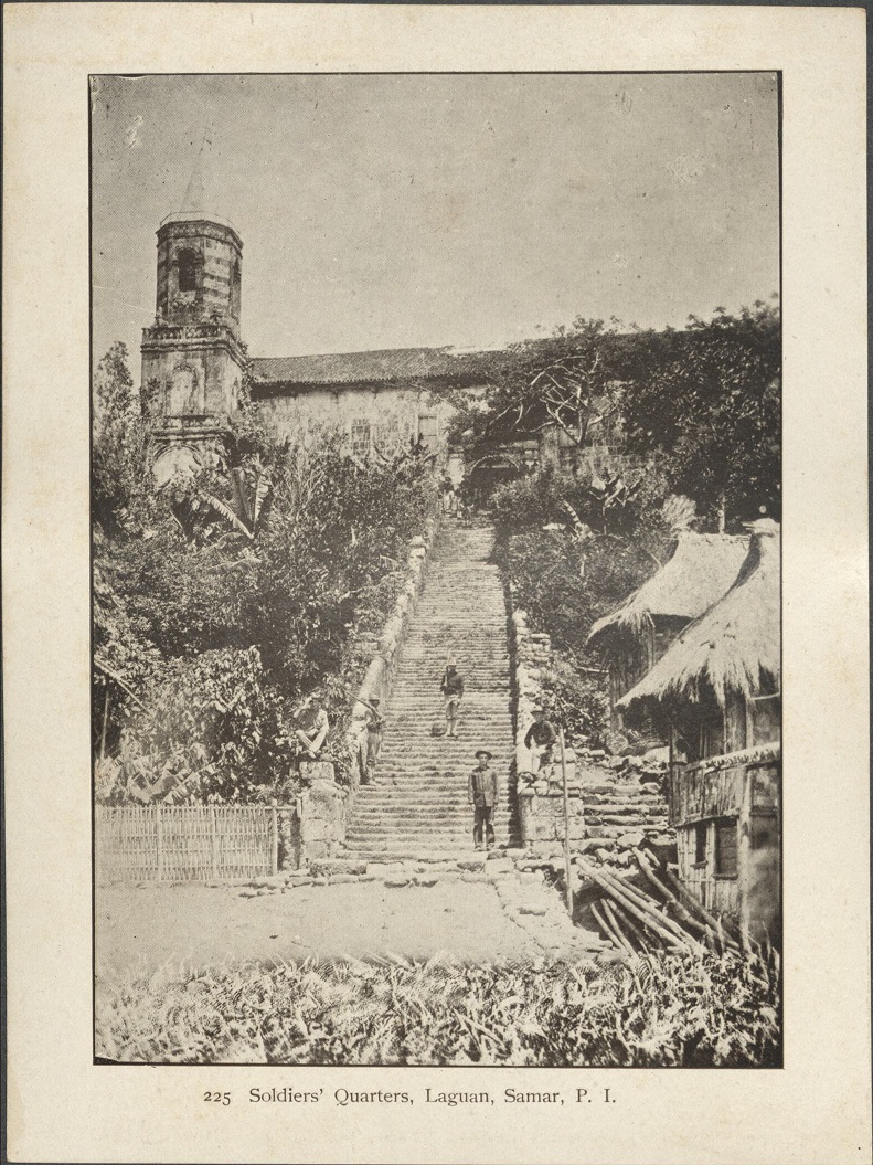225. Soldiers’ quarters, Laguan, Samar, P. I.