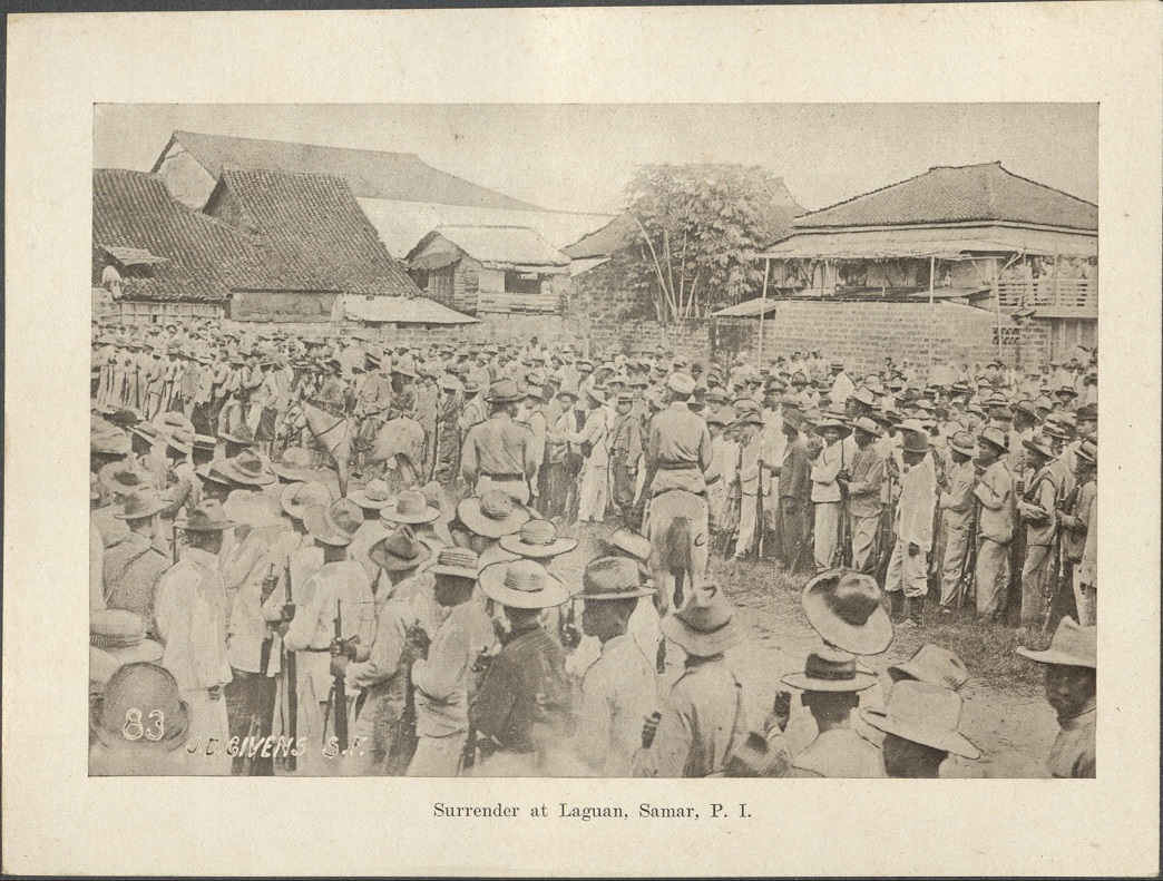 83. Surrender at Laguan, Samar, P. I.
