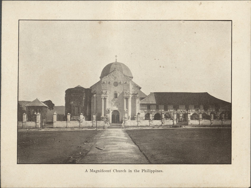 A magnificent church in the Philippines [Batangas].