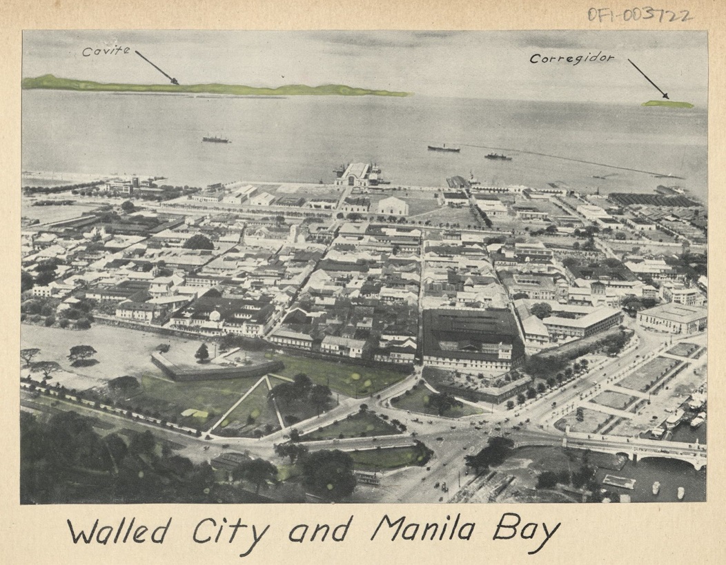Walled City and Manila Bay.