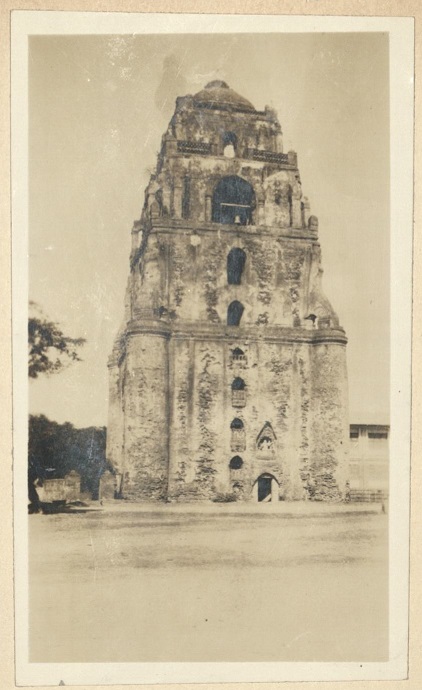 Ancient churches of the Spanish regime [The Laoag sinking bell tower].