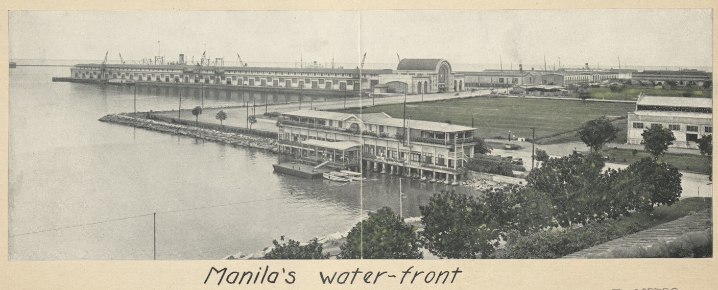 Manila’s water-front.