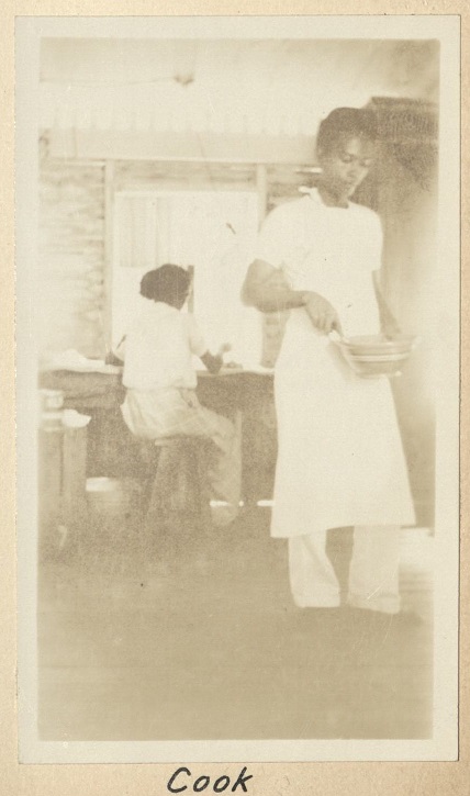 Domestic servants – Cook.