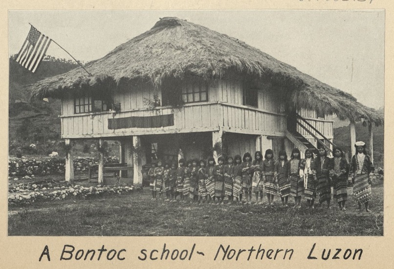 A Bontoc school – Northern Luzon.