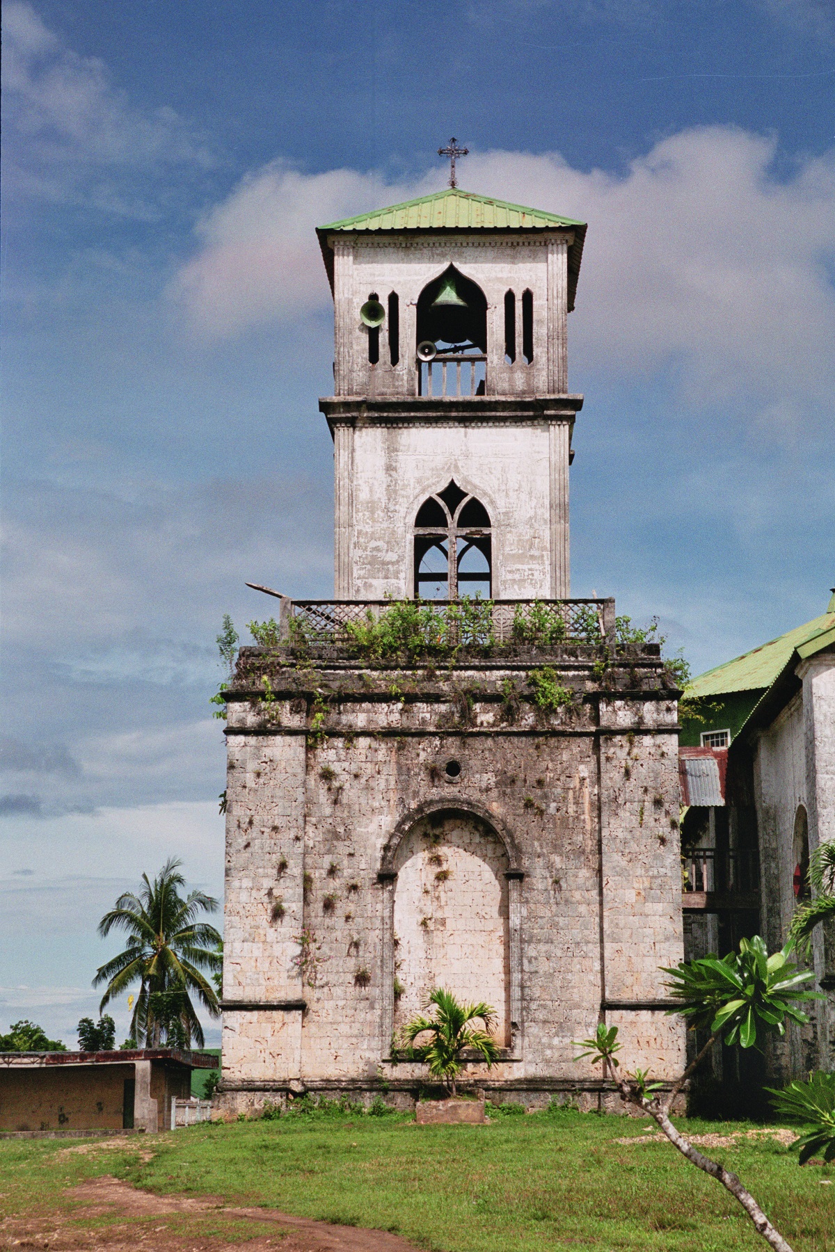 Sto. Niï¿½o Parish Church, Cortes, Bohol – bell tower.