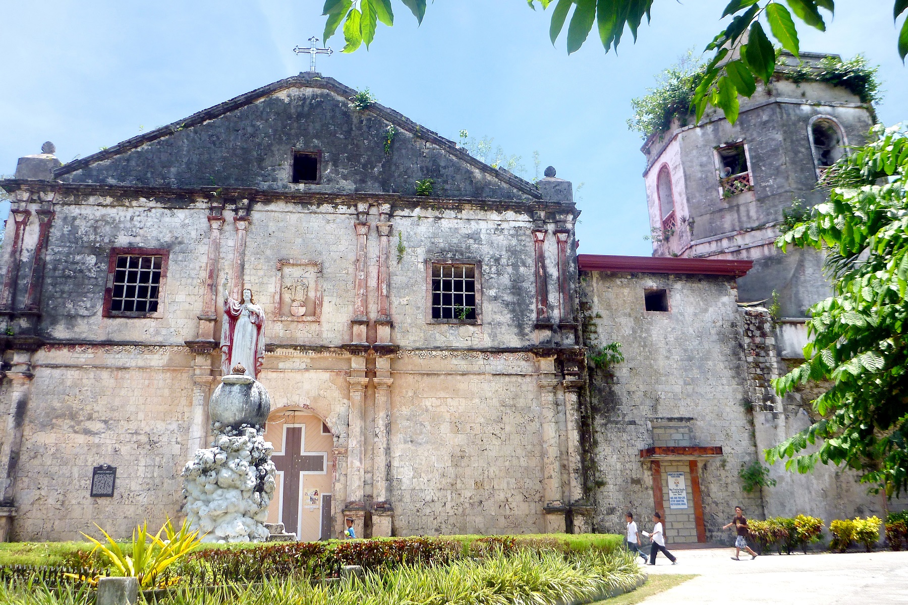 Maribojoc Church, Bohol – exterior view.
