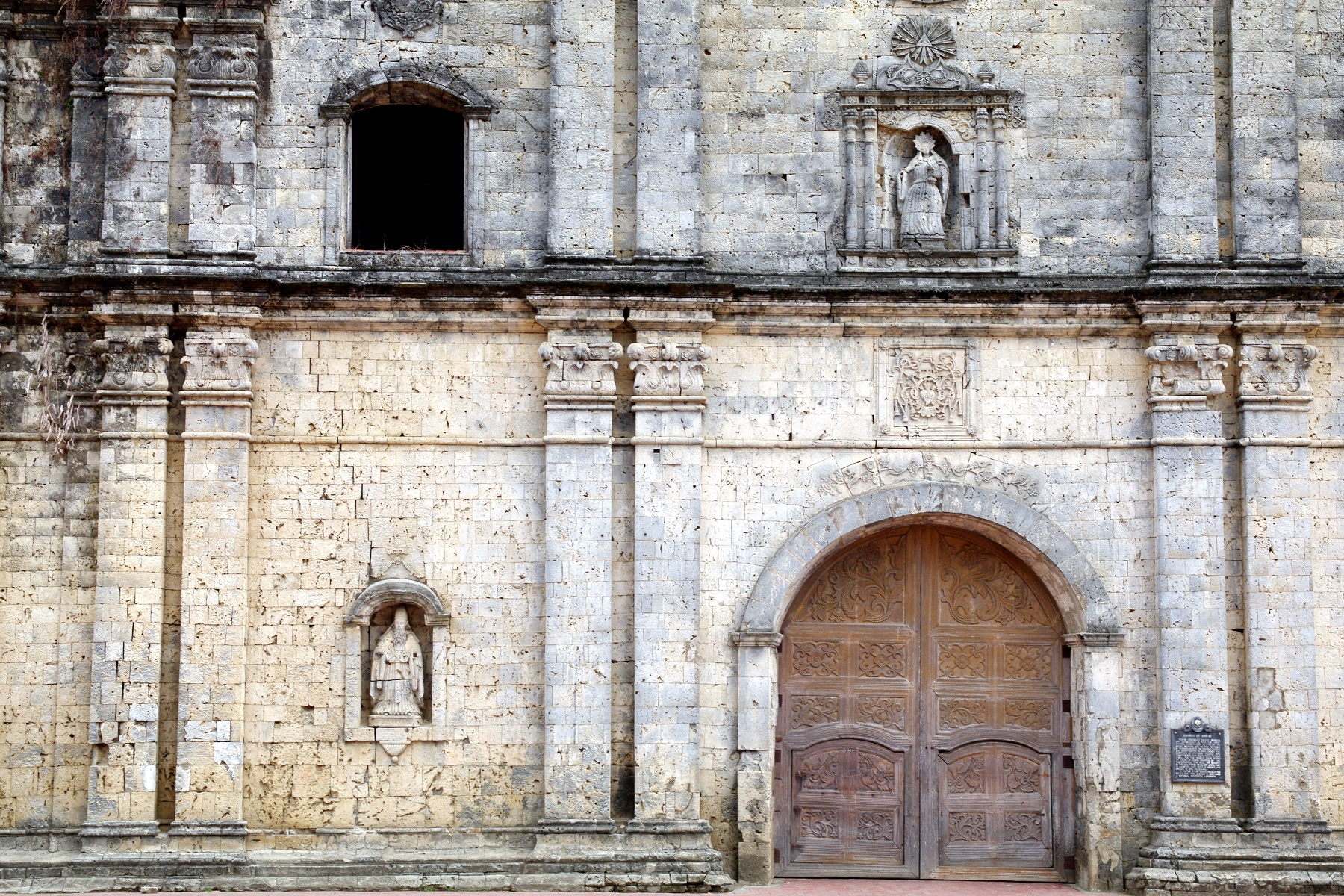 Panay Church, Capiz, Panay – exterior details.