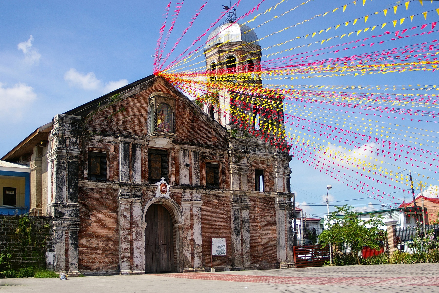 Kawit Church, Cavite – facade and bell tower.