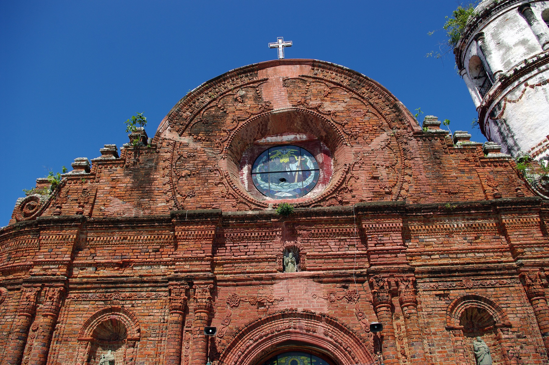 Tumauini Church, Tumauini, Isabela – facade pediment.
