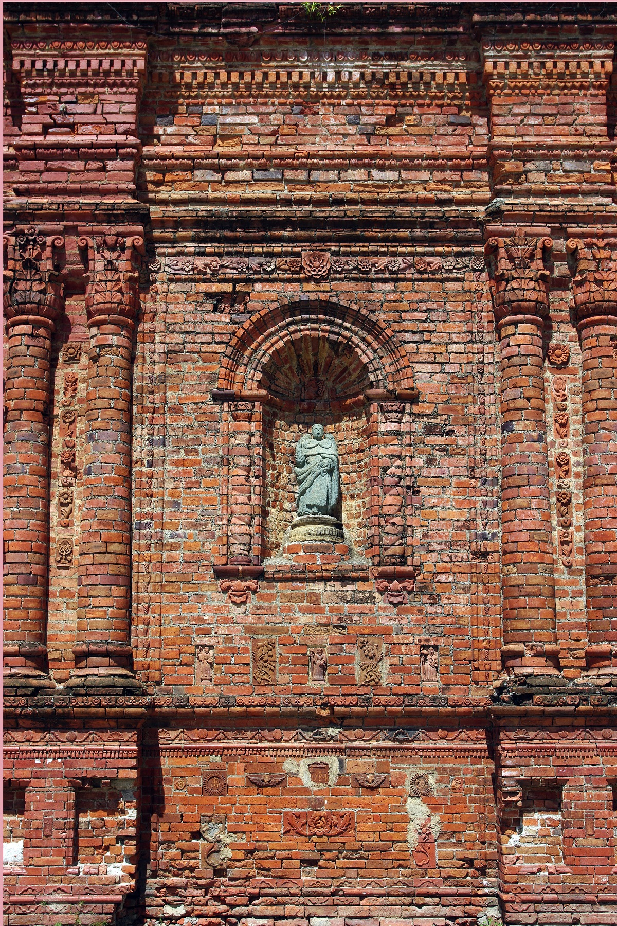 Tumauini Church, Tumauini, Isabela – facade detail.