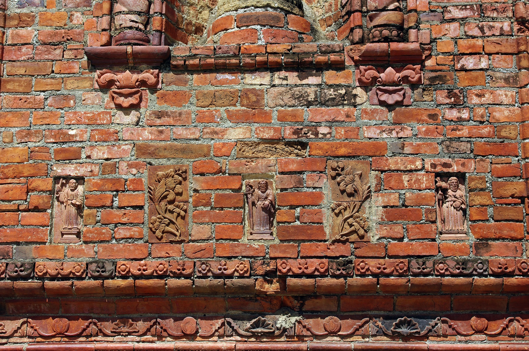 Tumauini Church, Tumauini, Isabela – facade detail.