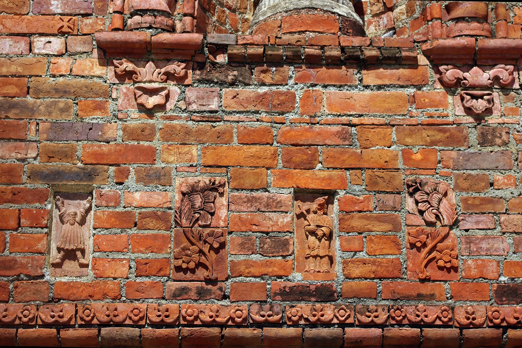 Tumauini Church, Tumauini, Isabela – facade detail.