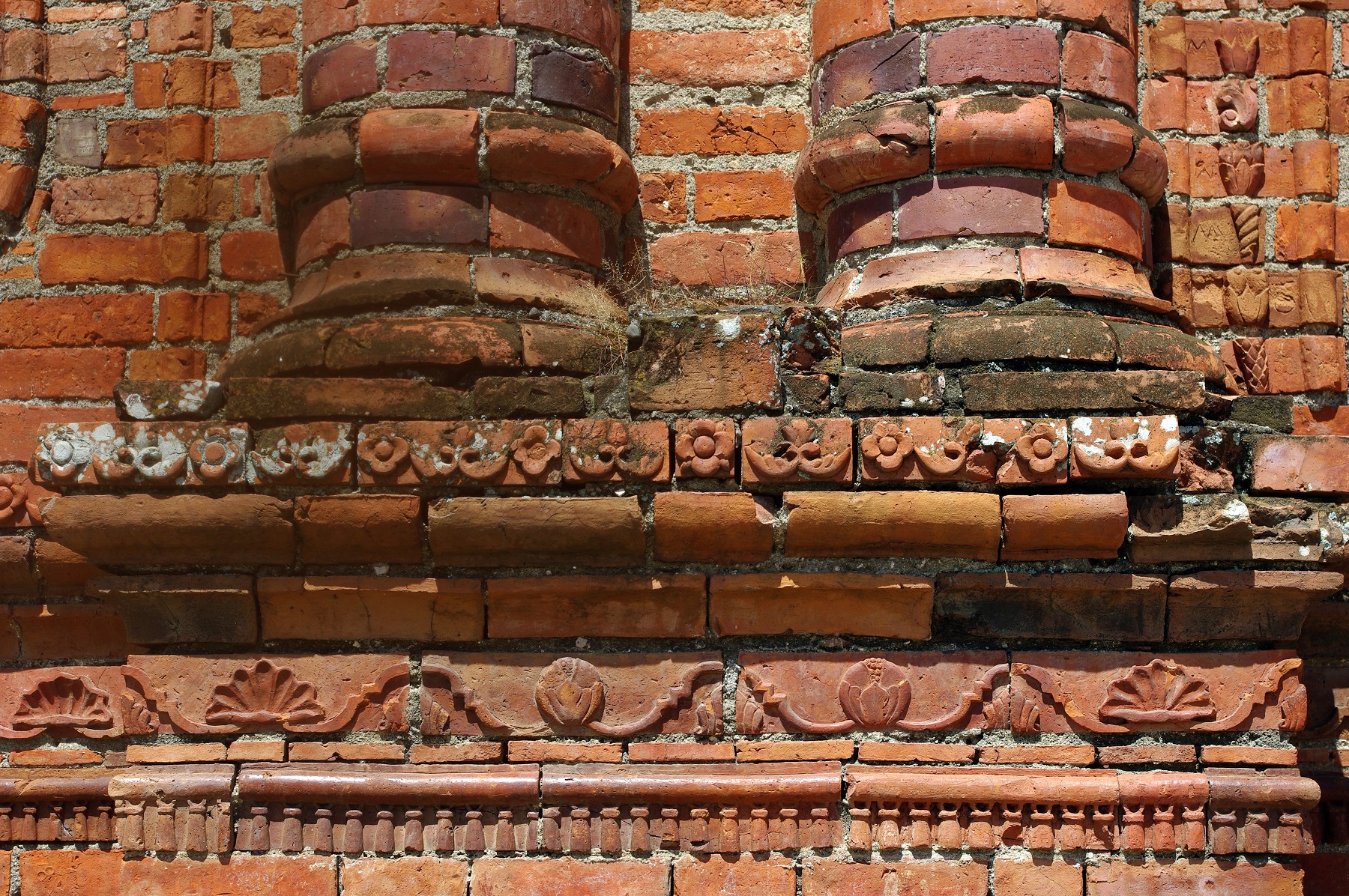 Tumauini Church, Tumauini, Isabela – facade detail.