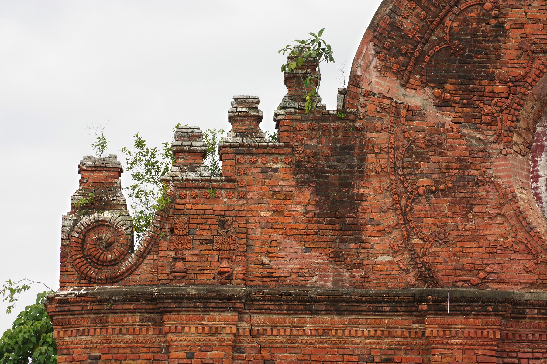 Tumauini Church, Tumauini, Isabela – facade pediment.