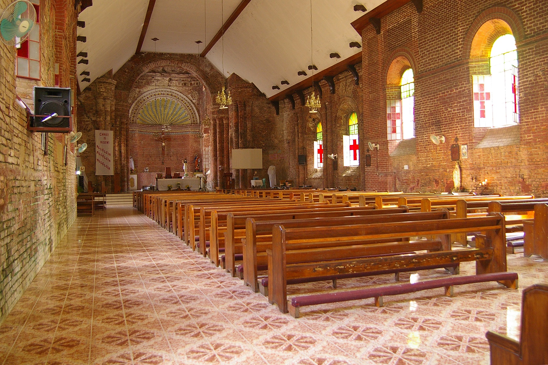 Tumauini Church, Tumauini, Isabela – interior view.