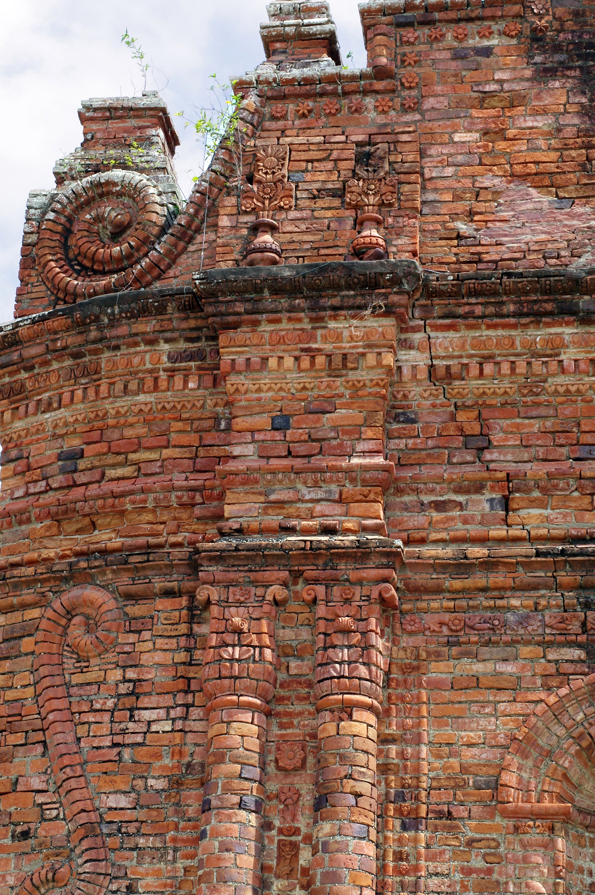 Tumauini Church, Tumauini, Isabela – facade detail.