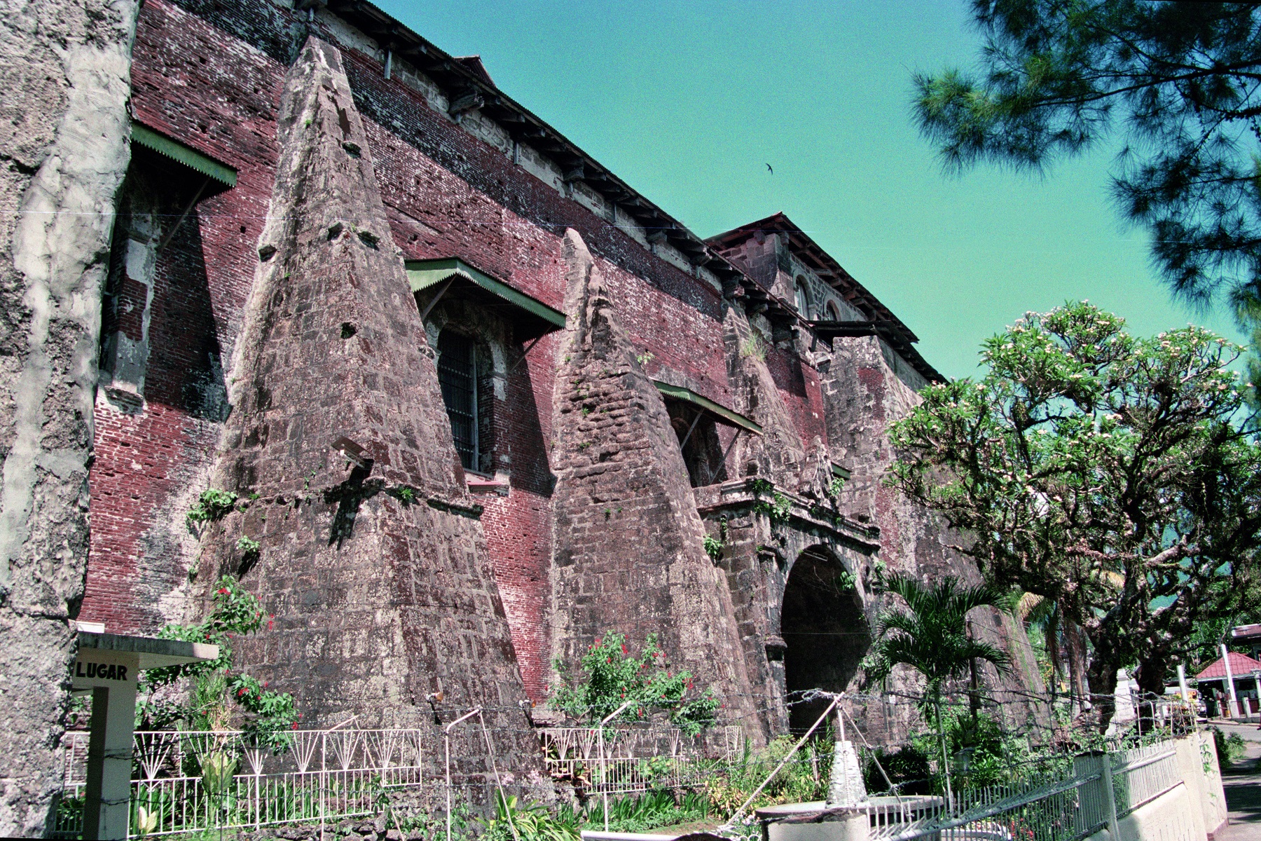 Majayjay Church, Majayjay, Laguna – buttressed walls.