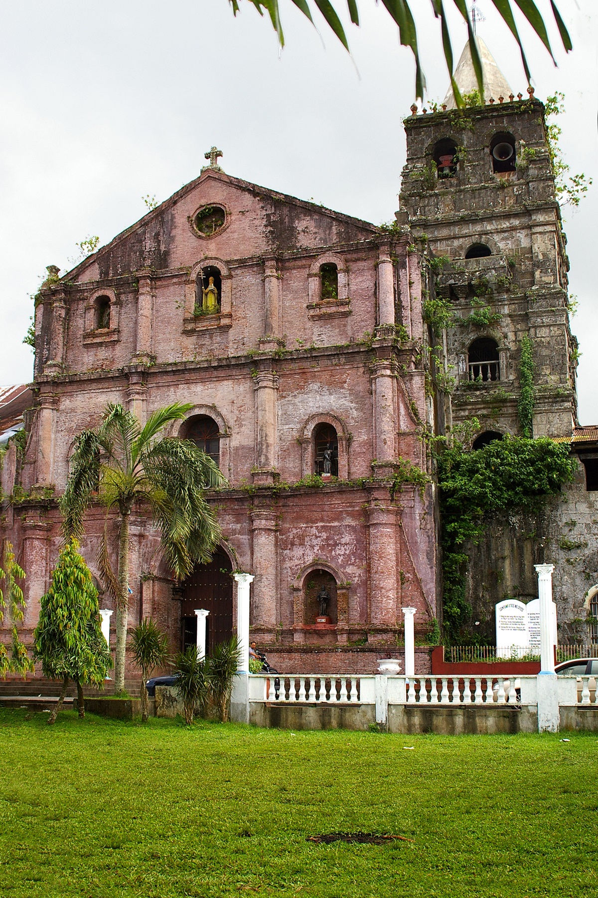 Majayjay Church, Majayjay, Laguna – facade and bell tower.