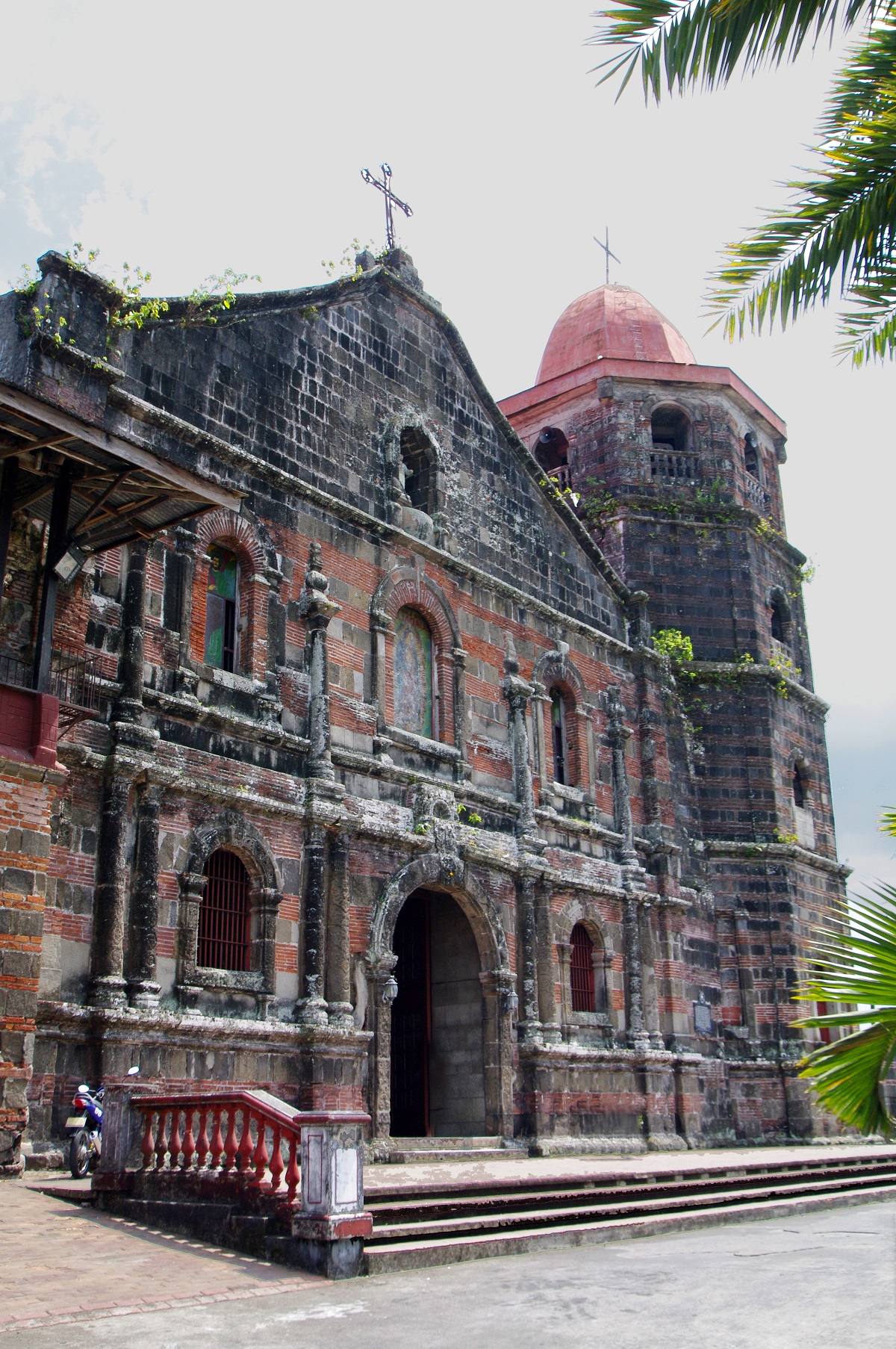 Nagcarlan Church, Nagcarlan, Laguna – facade and bell tower.