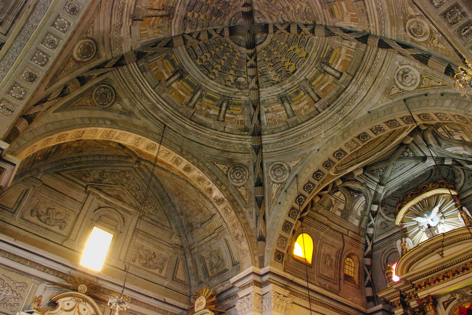 San Agustin Church, Intramuros, Manila – ceiling.