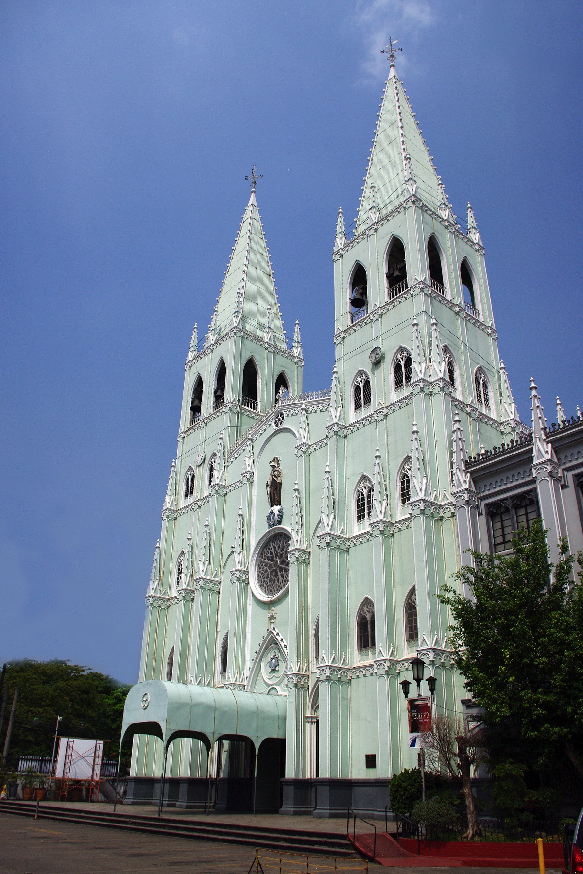 San Sebastian Church, Manila — exterior view.