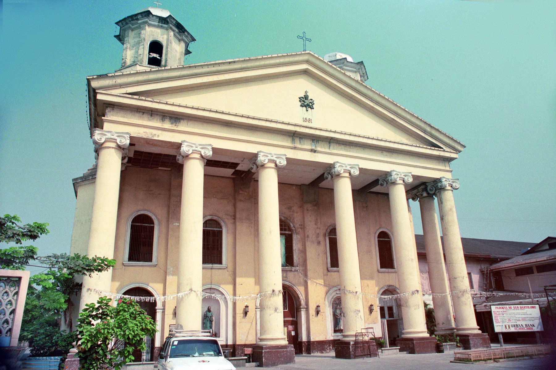 San Bartolome Church, Malabon, Metro Manila – facade.