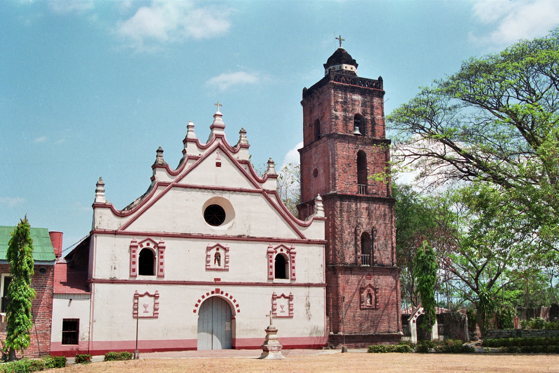 Dupax Church, Dupax del Sur, Nueva Vizcaya – facade and bell tower.
