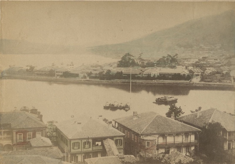 [Untitled – Island of Dejima, Nagasaki].