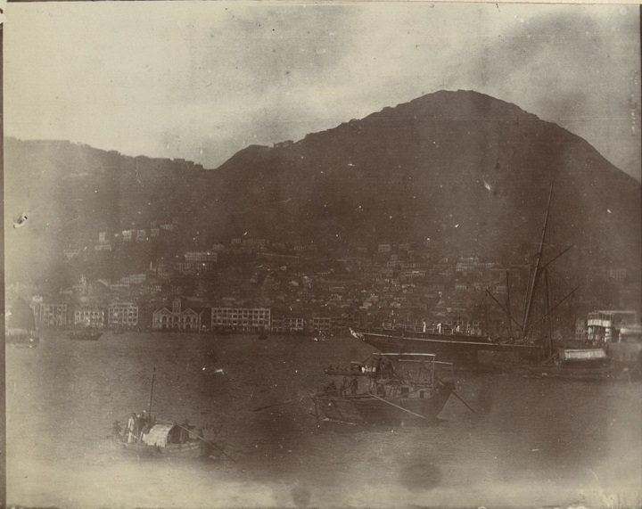 [Untitled – Hong Kong harbor?].