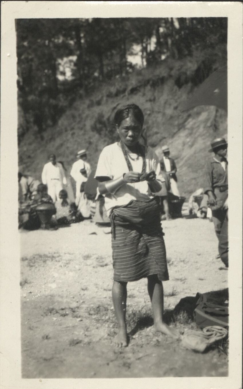 A Filipino woman of Las Bangas [Batangas?] P.I. taken July 5th 1933.
