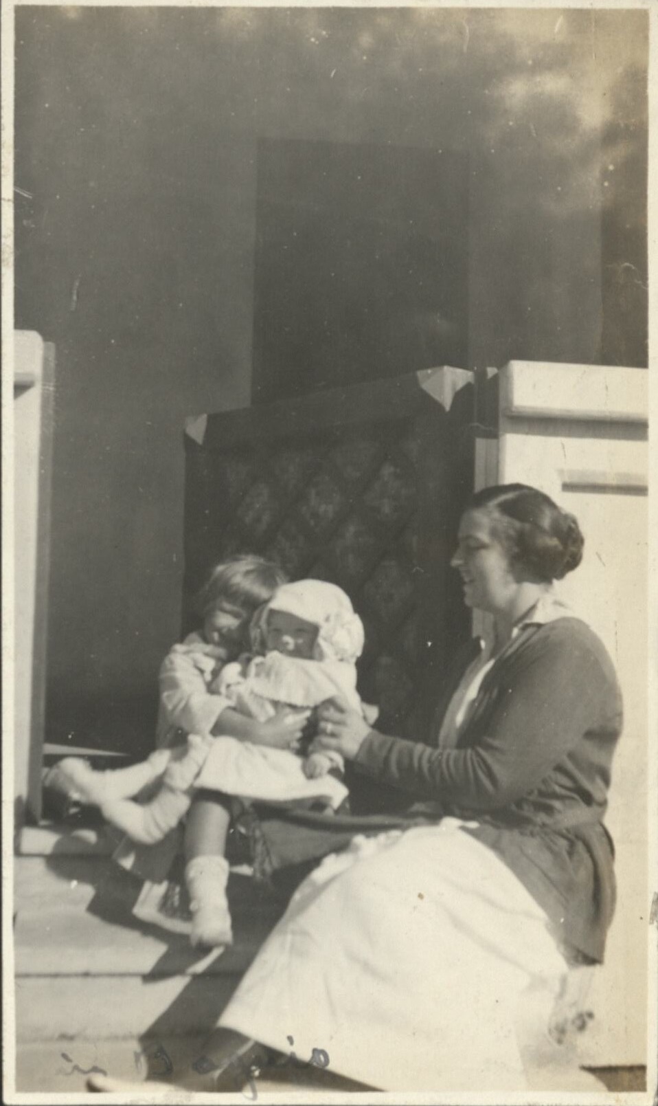 Mrs. Denney and Mary Anne in Baguio.