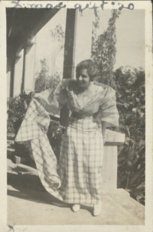 Xmas gift 1920 [Filipino dress].