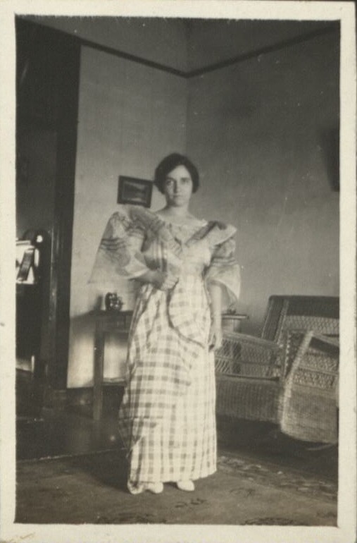 [Untitled – Xmas gift 1920, Filipino dress].