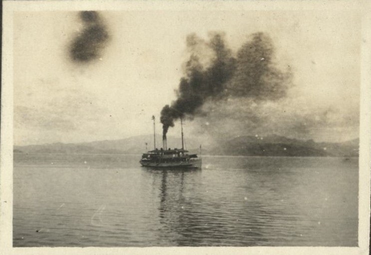 Christmas holidays with Capt. & Mrs. Hill. Fort Wint, Grande Island, Subic Bay – 1919. San Pedro – Xmas trees in Subic Bay.