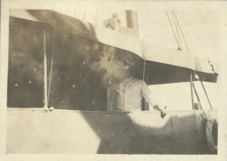 Christmas holidays with Capt. & Mrs. Hill. Fort Wint, Grande Island, Subic Bay – 1919. Capt. Schoen – San Pedro.
