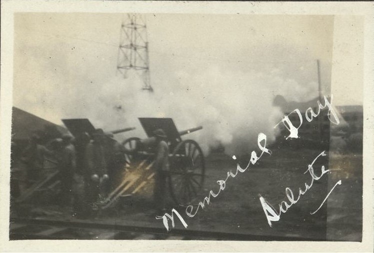 Memorial Day salute. June 7, 1920.