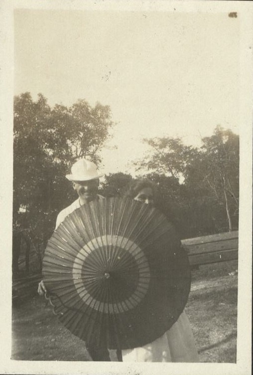 The search of picnic grounds [Corregidor]. June 7, 1920.