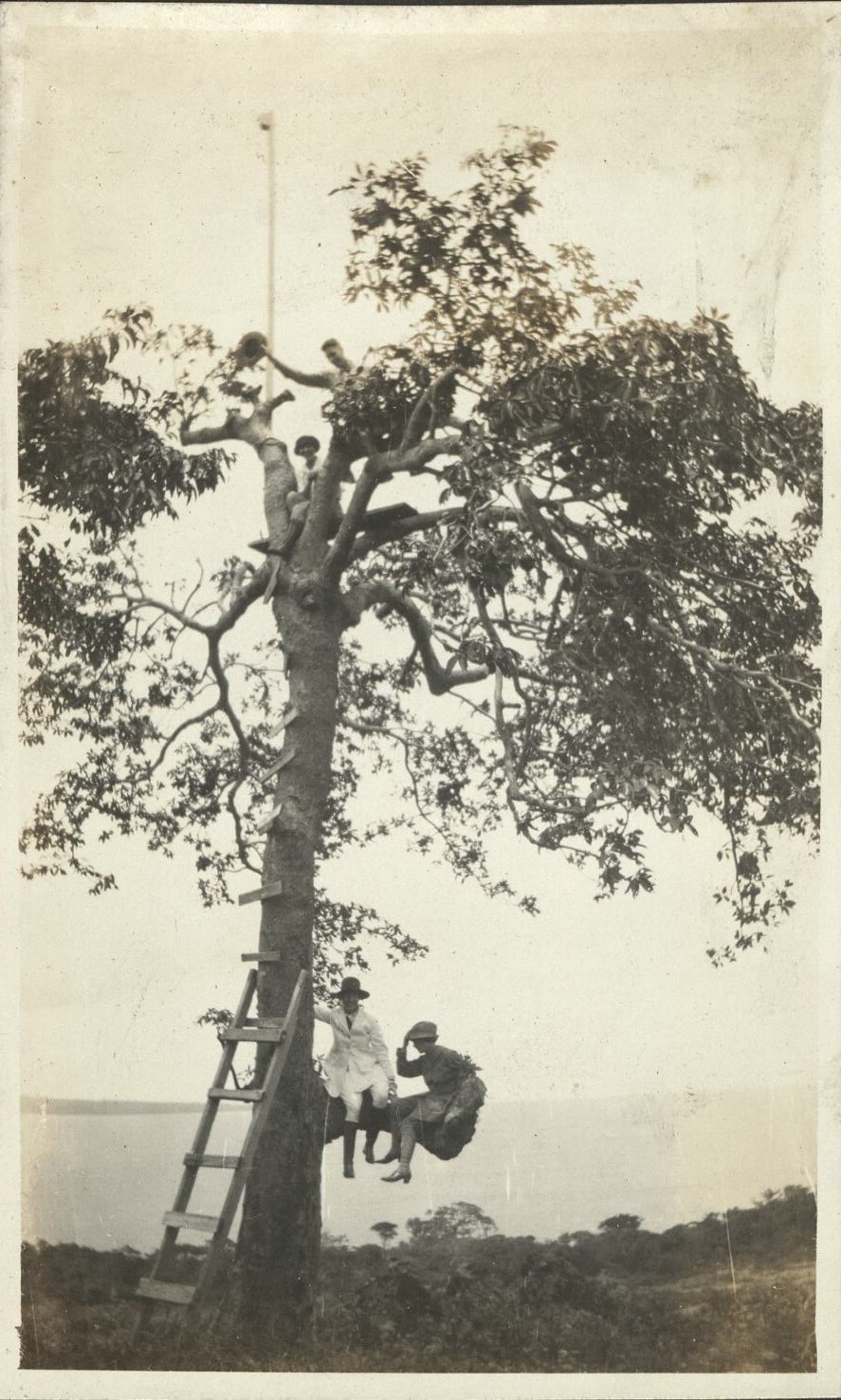 A [horseback] ride with the Haggelsteins, 1920 [Corregidor Island].