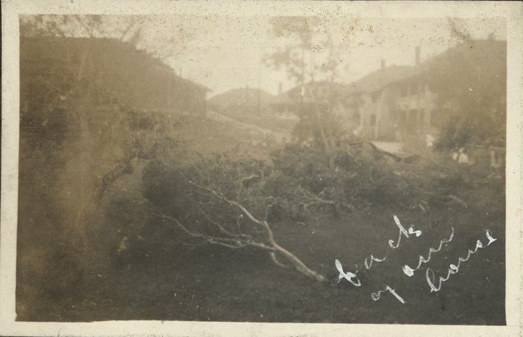 Back of our house [Scenes on Corregidor].