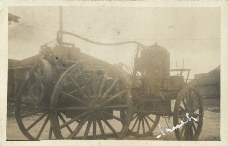 Truck [Firetruck? Scenes on Corregidor].