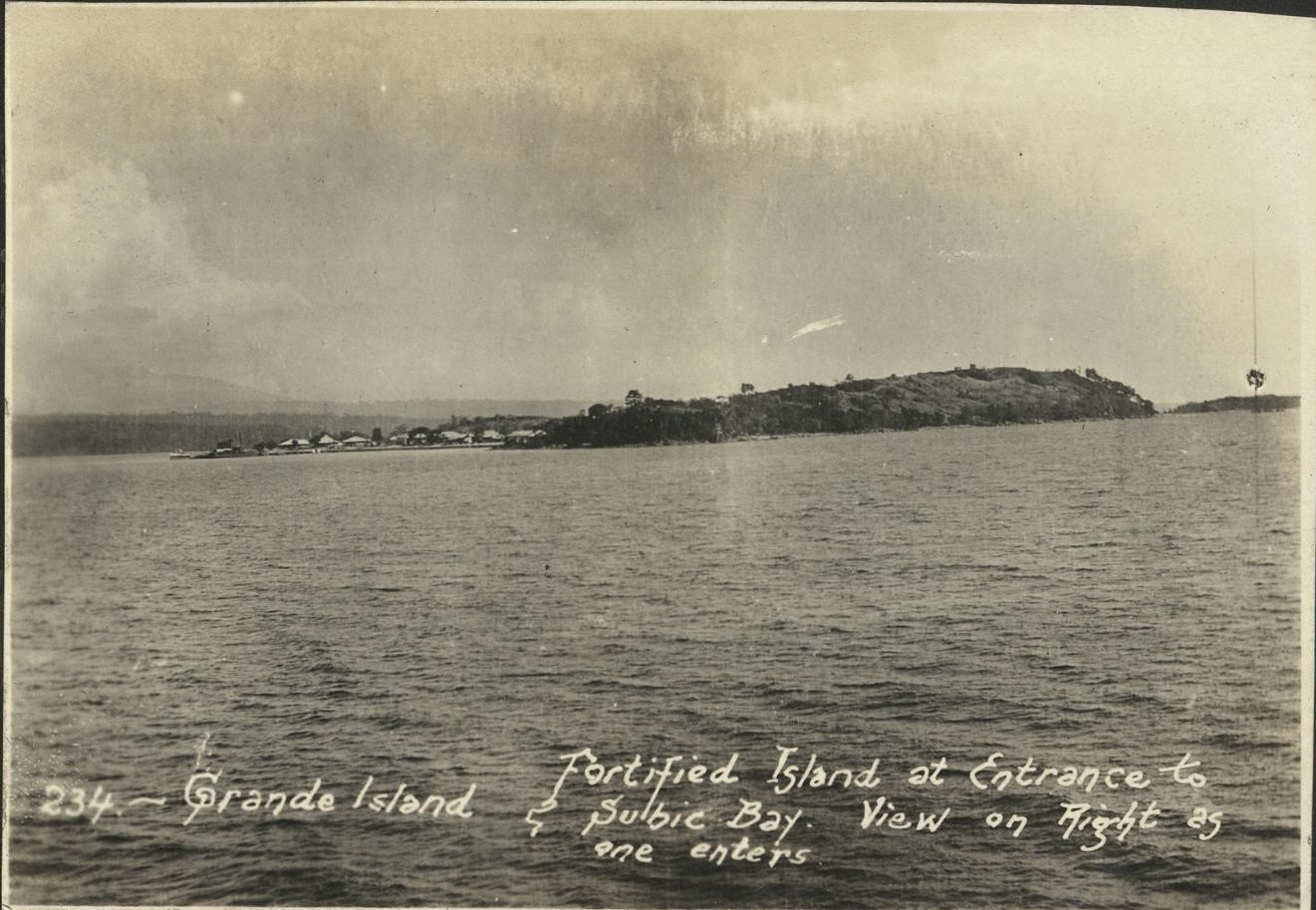 234. Grande Island. Fortified island at entrance to Subic Bay. View on right as one enters.