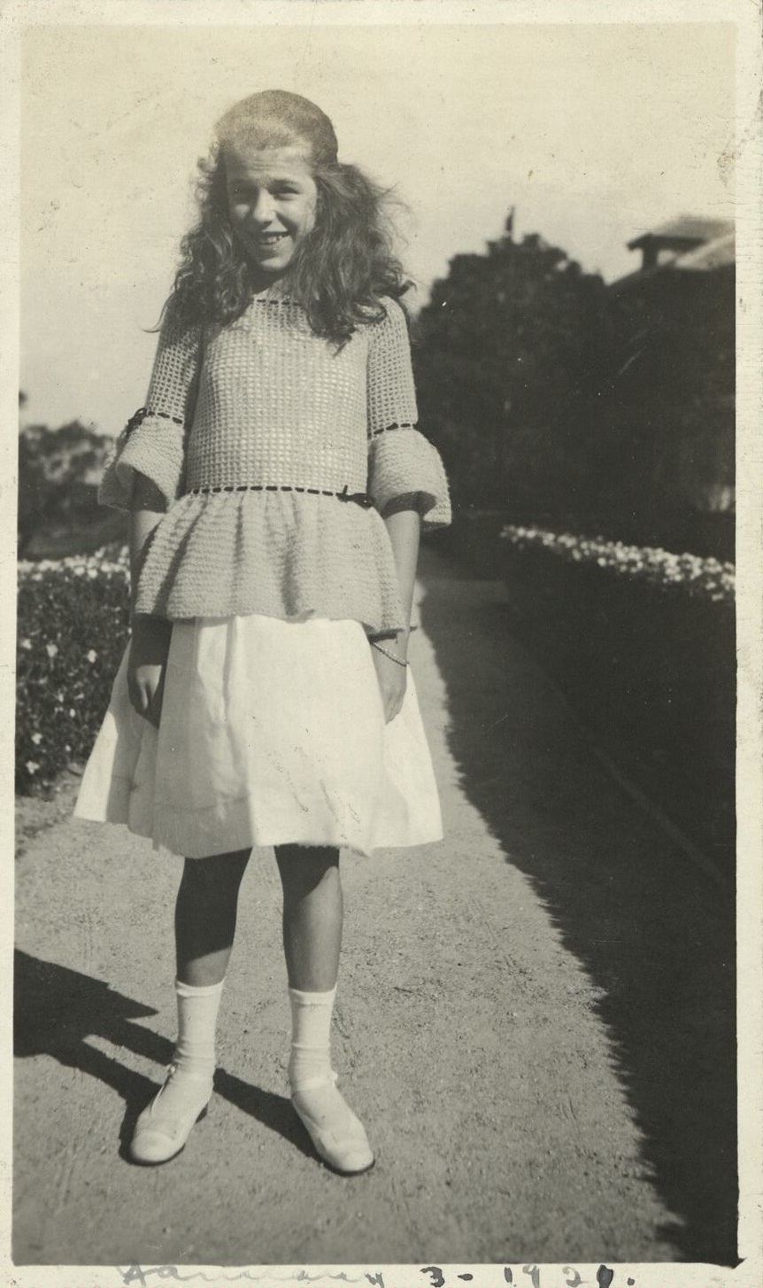 January 3, 1921 [A Rayner daughter?].